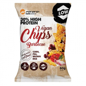 Forpro high protein 30% vegan chips - barbecue 60g