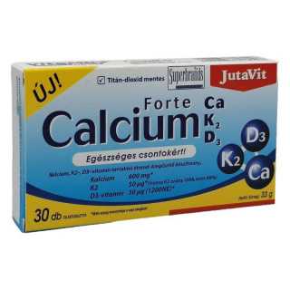 JutaVit Calcium Forte Ca+K2+D3 filmtabletta 30db