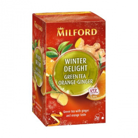 Milford zöld tea Winter Delight - gyömbér-narancs 20x1,75g