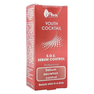 Ava Youth Cocktail S.O.S Sebium Control faggyú normalizáló ampulla 30ml