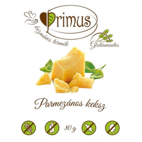 Primus vegán keksz - parmezános 80g