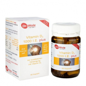 Dr. Wolz Vitamin-D3 1000NE kapszula 60db