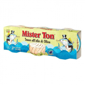 Mister Ton tonhaldarabok olívaolajban 240g