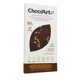 Chocoartz crunchy és csoki csokoládé (kókusztejjel és nyomelemekkel) 70g