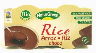 NaturGreen bio csokoládés rizsdesszert 250g