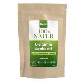 BioCo 100% Natur C-vitamin (Ascorbic acid) tasakos por 400g