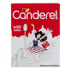 Canderel szukralóz alapú édesítőszer tabletta utántöltő (6*100 db) 51g
