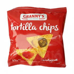 Granny's barbecue tortilla chips 60g