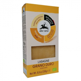 Alce Nero bio lasagne durum búzadarából 250g