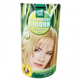 HennaPlus Long Lasting Colour tartós hajfesték 8.3 aranyszőke 1db