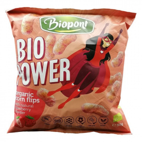 Biopont Bio Power bio extrudált kukorica - eperpor Miss Strongberry 70g