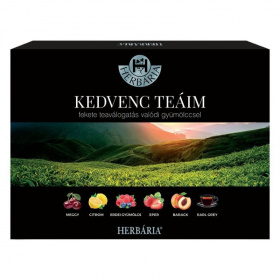 Herbária kedvenc teáim fekete tea válogatás (6x5db) 30db