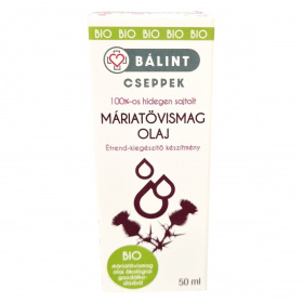 Bálint cseppek Máriatövismag olaj (bio) 50ml