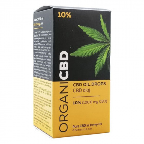 OrganiCBD CBD olaj 1000mg 10% 10ml