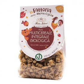 Pasta Natura bio teljes kiőrlésű többgabonás tészta 250g