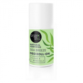 Organic Shop bio minősített golyós (dezodor algával és 7 ásványi anyaggal) 50ml
