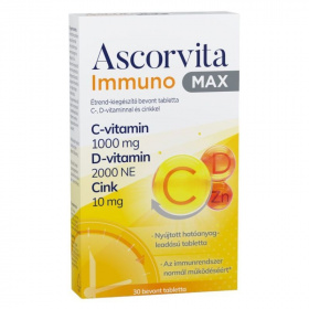 Dr. Theiss Ascorvita immuno max tabletta 30db