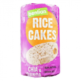 Benlian gluténmentes puffasztott rizs chia- és quinoa maggal 100g
