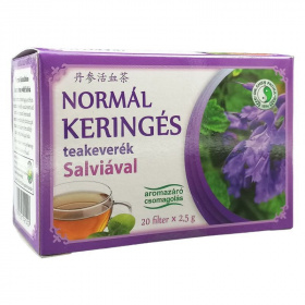 Dr. Chen Normál Keringés teakeverék Salviával filteres tea 20x2,5g