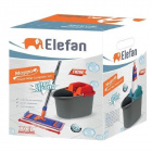 Moppo laposfelmosó szett, 40 cm mikroszálas felmosófejjel, nyéllel, és préses vödörrel 1db Moppo laposfelmosó szett, 40 cm mikroszálas felmosófejjel, nyéllel, és préses vödörrel 1db