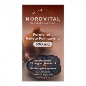 Nordvital fekete fokhagyma kapszula 60db