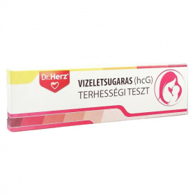 Dr. Herz vizeletsugaras (10 mIU/ml hcG) terhességi tesztcsík 1db