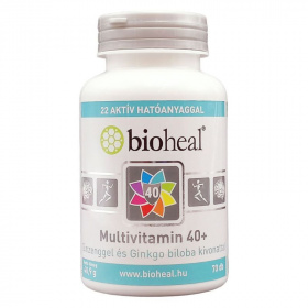 Bioheal multivitamin 40+ filmtabletta 70db