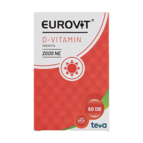 Eurovit D-vitamin 2000NE tabletta 60db