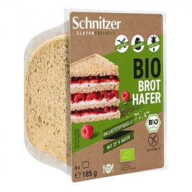 Schnitzer bio kenyér zabbal gluténmentes 185g