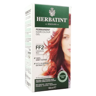 Herbatint FF2 karmazsin vörös hajfesték 135ml