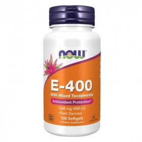 Now e-vitamin 400ne lágykapszula (természetes kevert tokoferolokkal) 100db