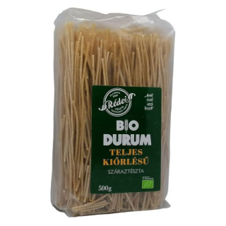 Redei bio teljes kiőrlésű durum tészta - spagetti 500g
