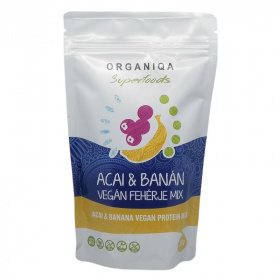 Organiqa Vegan protein mix (acai-banán, bio) 200g