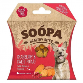 Soopa healthy bites vegán jutalomfalat (vörös áfonya és édesburgonya) 50g