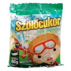 Dulcit szőlőcukor tabletta - mentol 80g