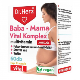Dr. Herz baba mama vital komplex kapszula 60db