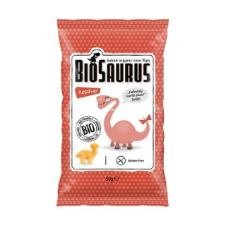 Biopont BioSaurus bio kukoricás snack - ketchupos Babe 50g