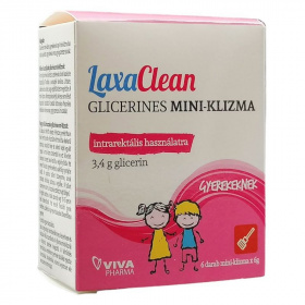 Laxaclean glicerines mini-klizma (gyerekeknek) 6x6g