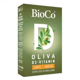 BioCo Oliva D3-vitamin Forte 4000 NE lágyzselatin kapszula 60db