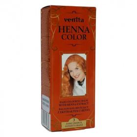 Venita Henna Color színező hajbalzsam nr. 03 - tűznarancs 75ml