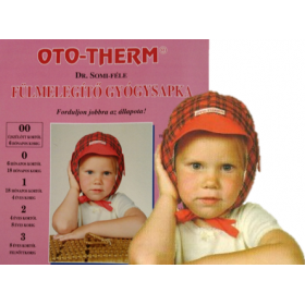 Oto-therm fülmelegítő gyógysapka (00) kislányoknak hőtároló betéttel
