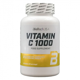 BioTechUSA C-vitamin 1000 bioflavonoids tabletta 30db