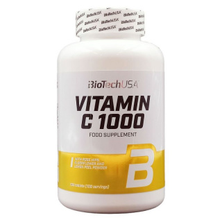 BioTechUSA Vitamin C 1000 Bioflavonoids tabletta 100db