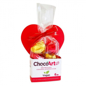 Chocoartz love bonbon (törökmogyoróval, szivecskés csomagolással) 63g
