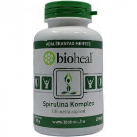 Bioheal spirulina komplex tabletta 250db
