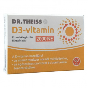 Dr. Theiss D3-vitamin filmtabletta 2000NE 60db