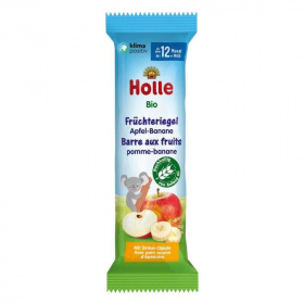 Holle bio gyümölcsszelet - alma, banán 25g