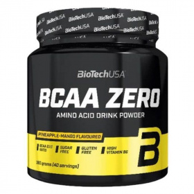 BioTechUsa BCAA ZERO (ananász-mangó) 360g