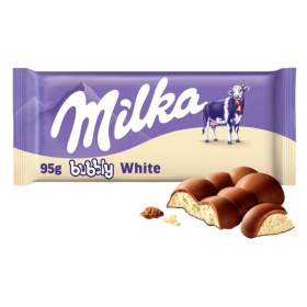 Milka fehércsoki - bubbly 95g