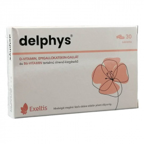 Delphys D-vitamin, epigallokatekin-gallát és B6-vitamin tabletta 30db